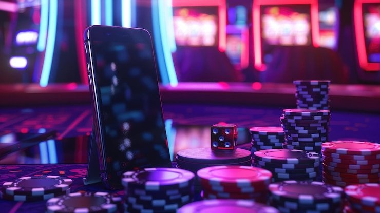 gambar togel roulette table in studio with professional croupier